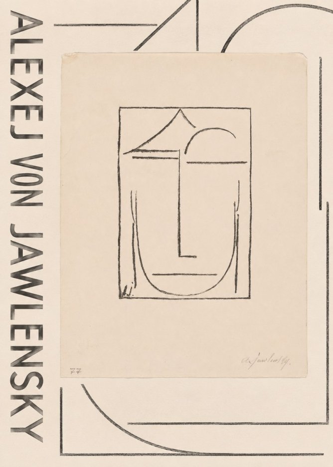 Alexej von Jawlensky Abstract Head No6 - Affiche