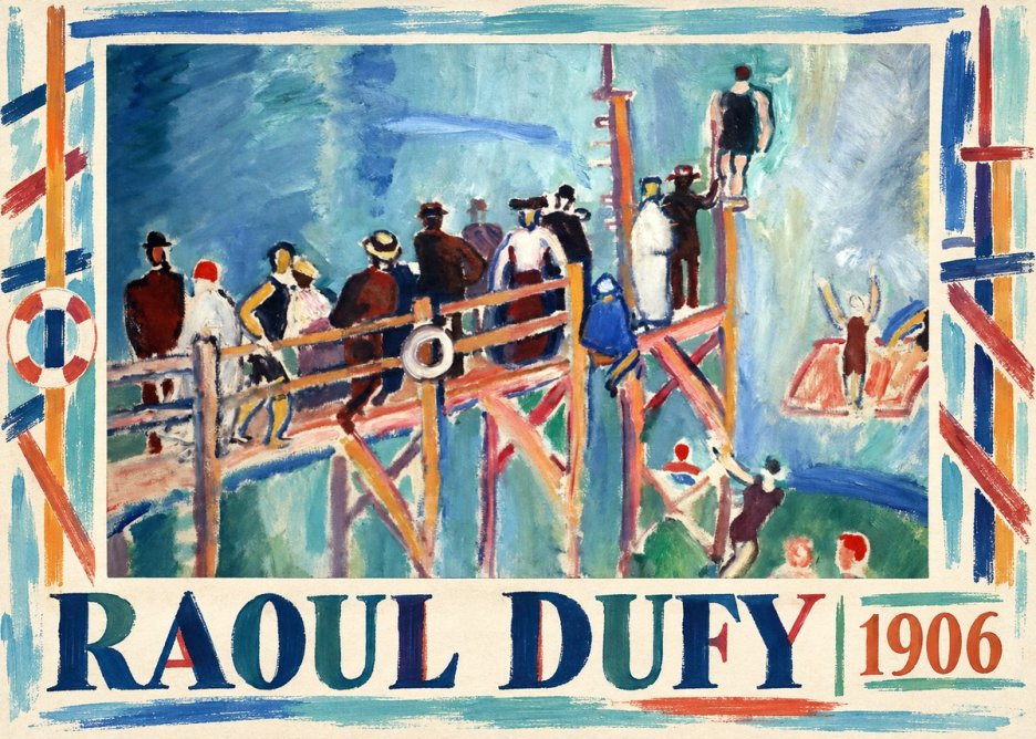 Raoul Dufy Raoul Dufy 1906 No1 - Affiche