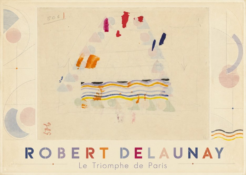 Robert Delaunay Le Triomphe De Paris V No1 - Affiche