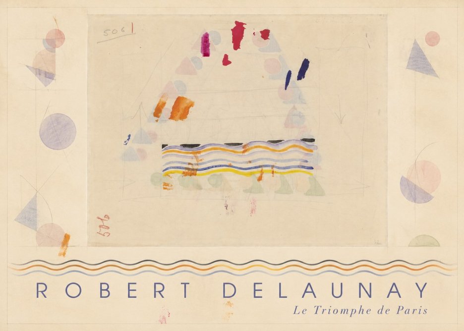 Robert Delaunay Le Triomphe De Paris V No6 - Affiche