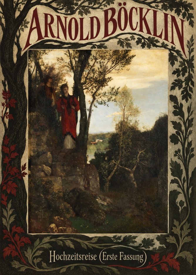 Arnold Böcklin Hochzeitsreise (Erste Fassung) No5 - Affiche