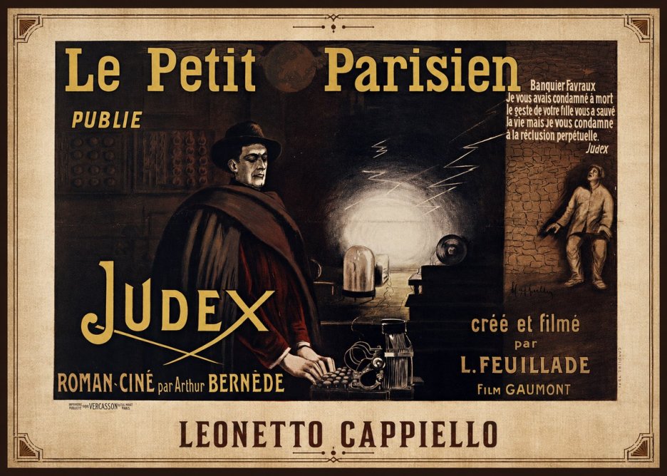 Leonetto Cappiello Judex No1 - Affiche