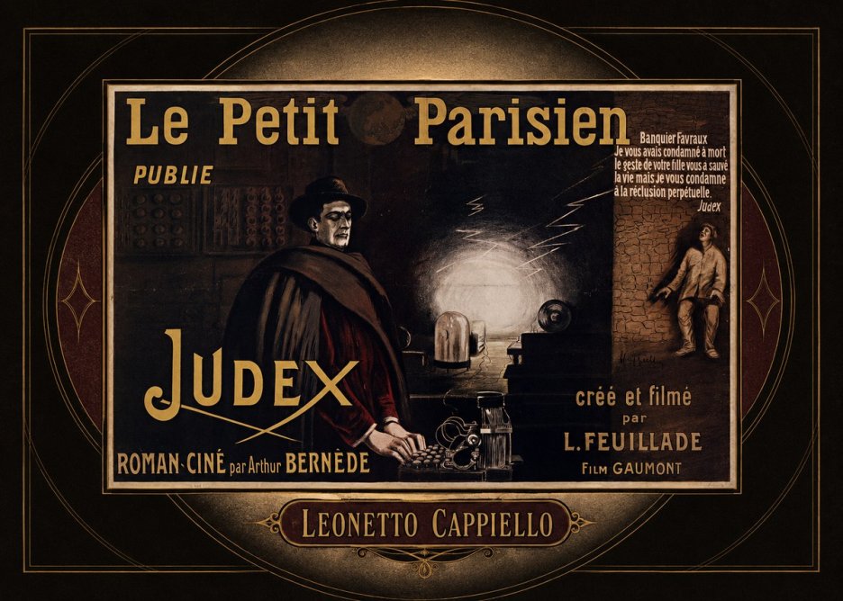 Leonetto Cappiello Judex No4 - Affiche