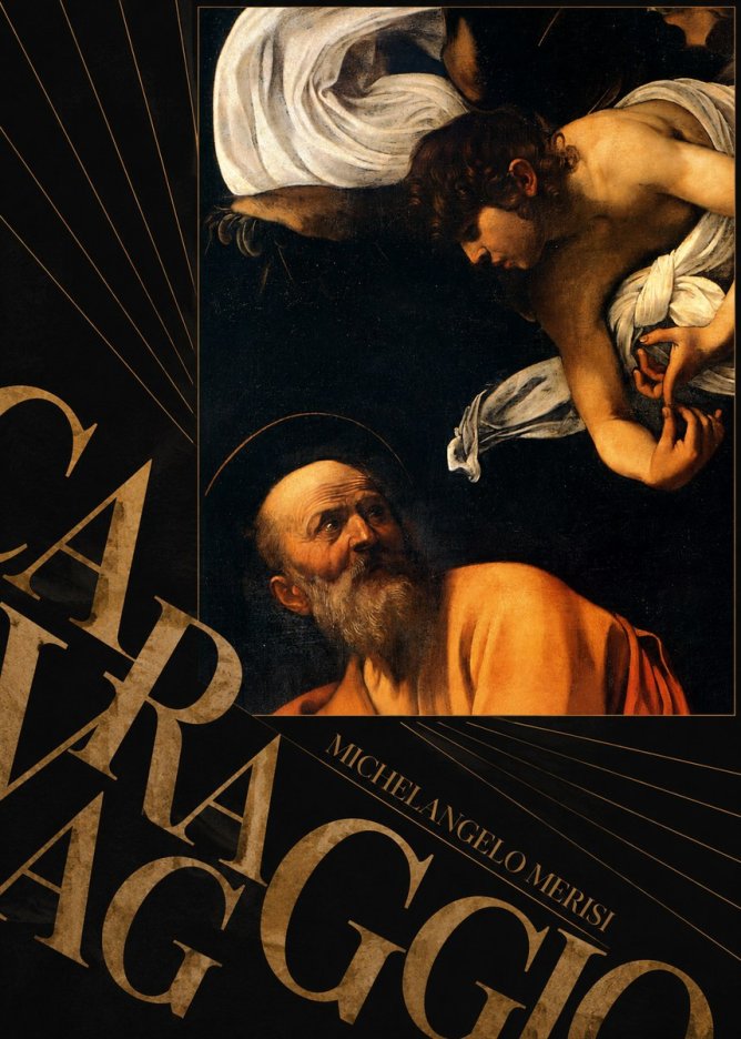 Michelangelo Merisi da Caravaggio The Inspiration of Saint Matthew I No5 - Affiche
