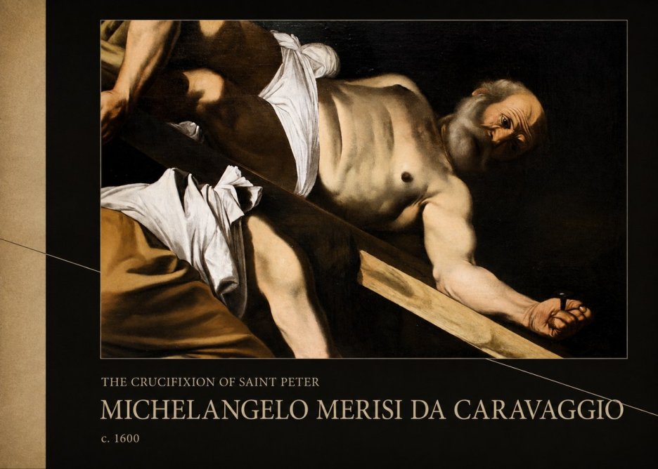Michelangelo Merisi da Caravaggio The Crucifixion of Saint Peter V No2 - Affiche