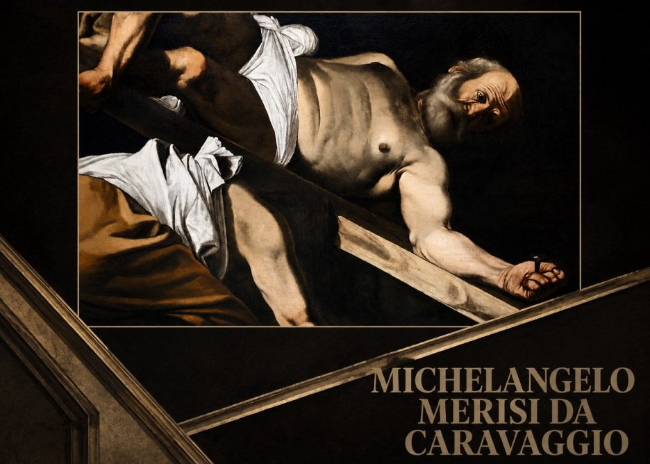Michelangelo Merisi da Caravaggio The Crucifixion of Saint Peter V No5 - Affiche