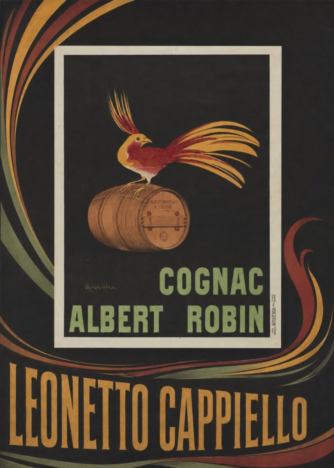 Leonetto Cappiello Cognac Albert Robin No2 - Affiche