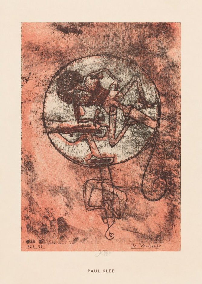 Paul Klee Der Verliebte II No6 - Affiche