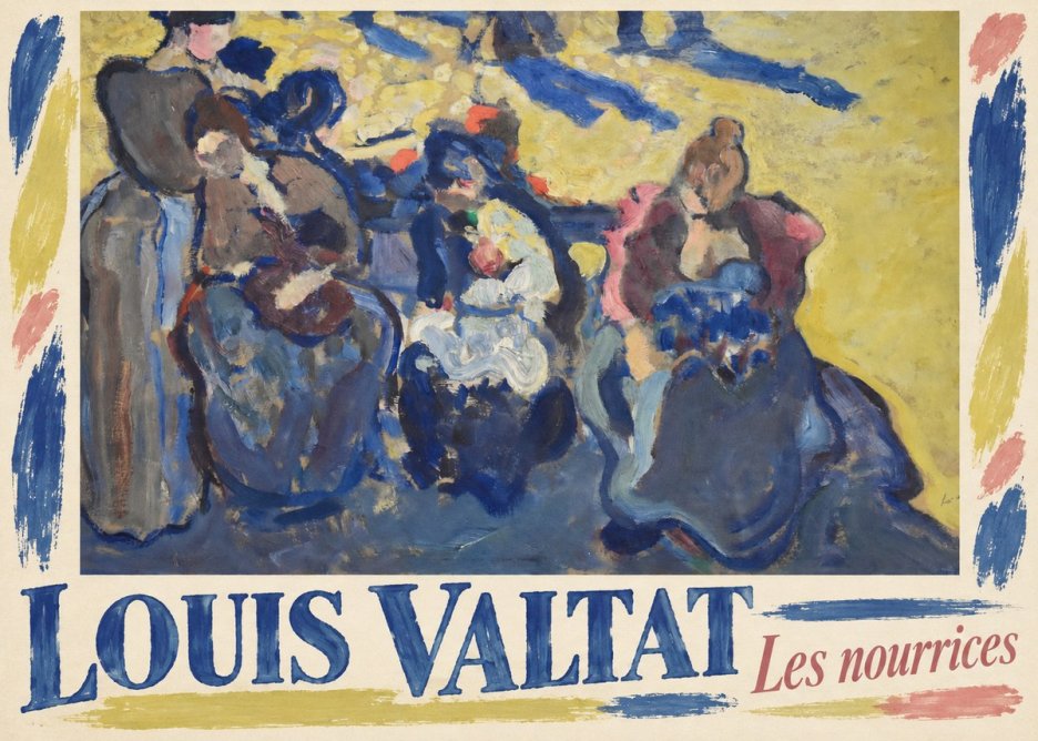Louis Valtat Les Nourrices No4 - Affiche