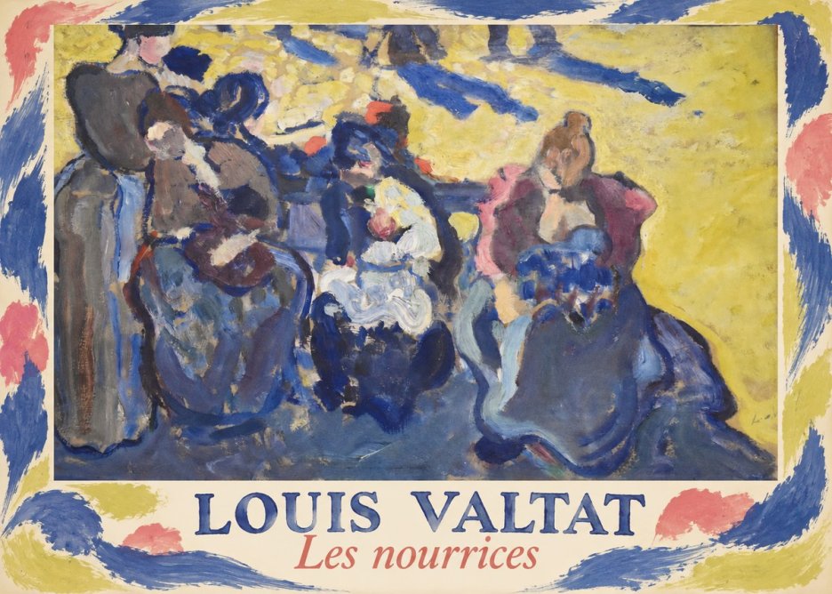 Louis Valtat Les Nourrices No5 - Affiche