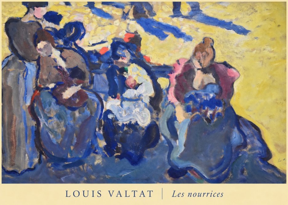 Louis Valtat Les Nourrices No6 - Affiche