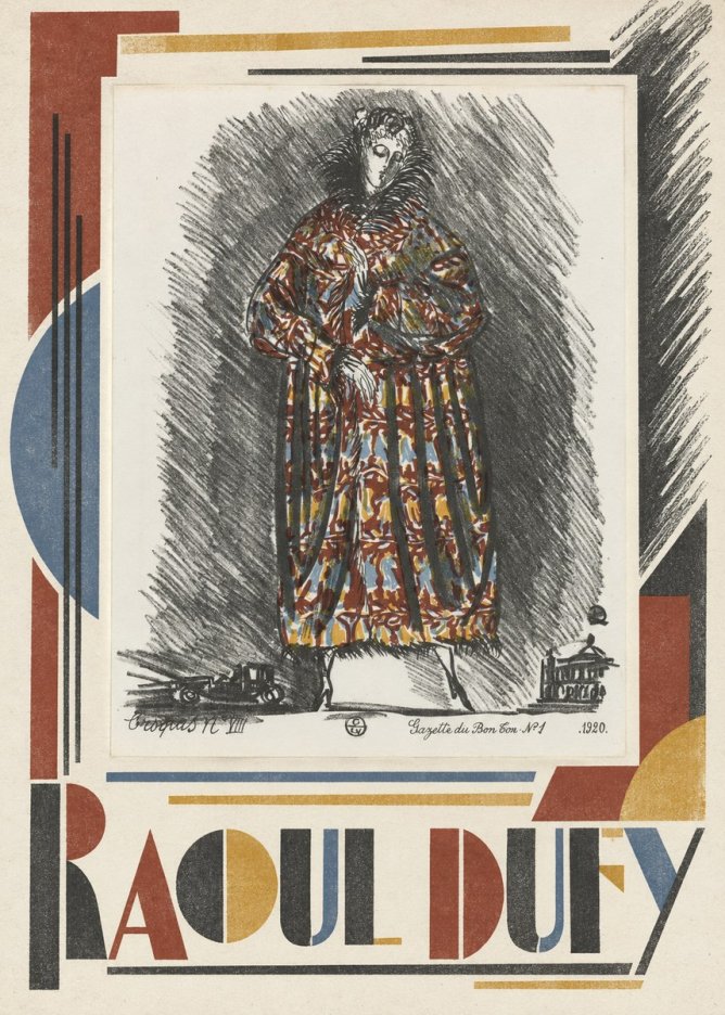 Raoul Dufy Croquis N. Viii No2 - Affiche