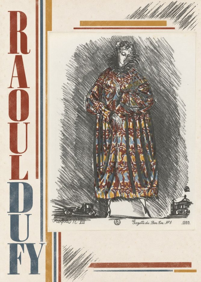 Raoul Dufy Croquis N. Viii No3 - Affiche