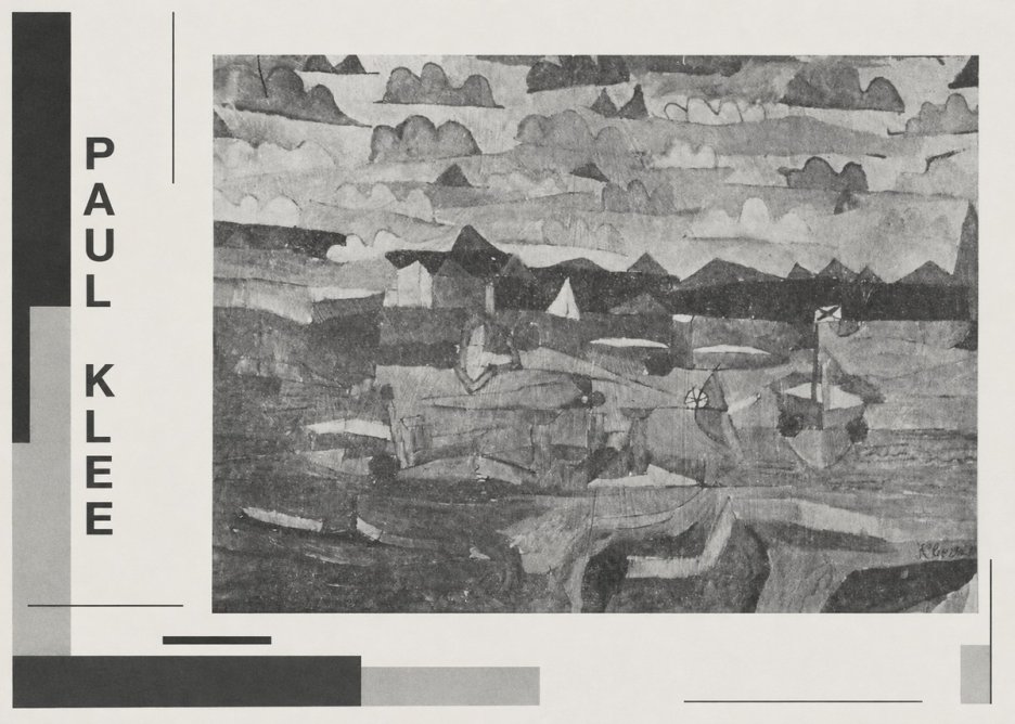 Paul Klee Coastal Landscape No2 - Affiche