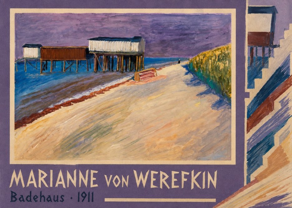 Marianne von Werefkin Badehaus No2 - Affiche