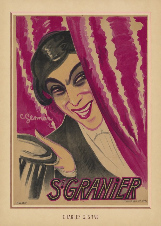Charles Gesmar S! Granier II No3 - Affiche