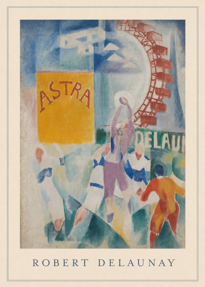 Robert Delaunay Poster for Astra No4 - Affiche