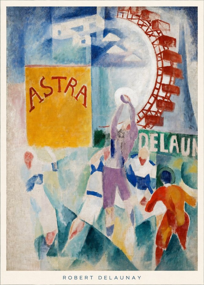 Robert Delaunay Poster for Astra No5 - Affiche