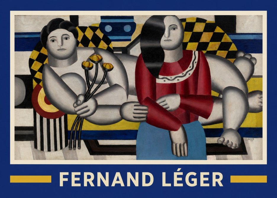 Fernand Léger Two Women No1 - Affiche