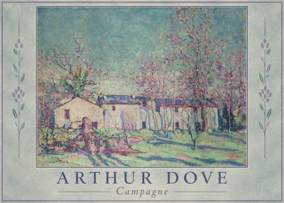 Arthur Dove Campagne No1 - Affiche