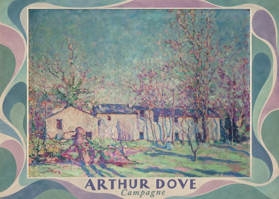 Arthur Dove Campagne No4 - Affiche