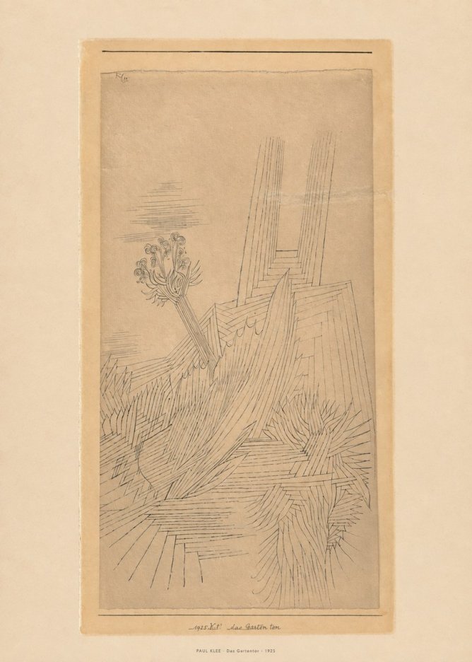 Paul Klee Das Gartentor I No4 - Affiche