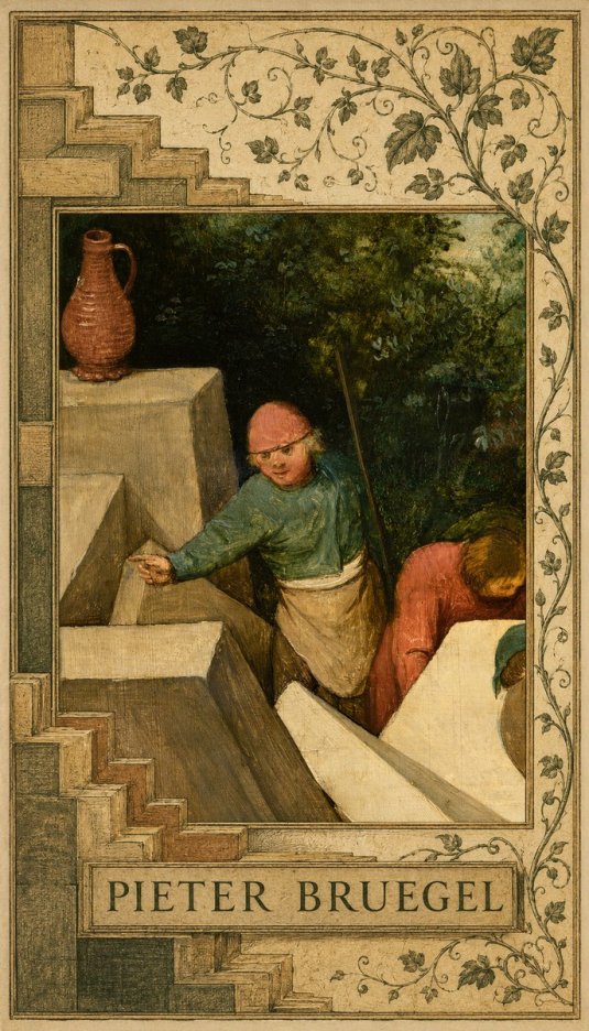 Pieter Bruegel The Tower of Babel XIX No4 - Affiche