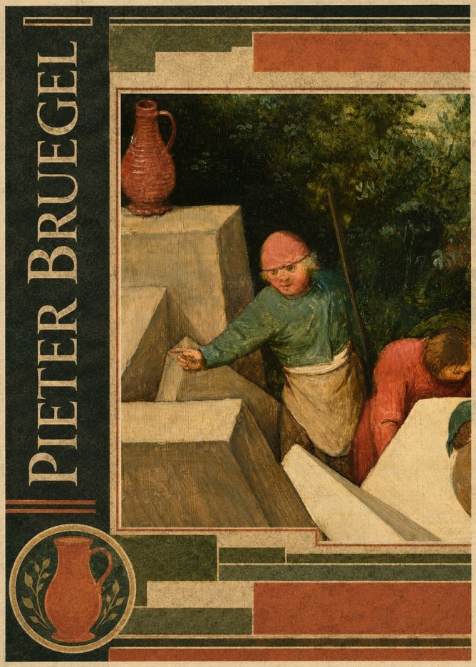 Pieter Bruegel The Tower of Babel XIX No6 - Affiche