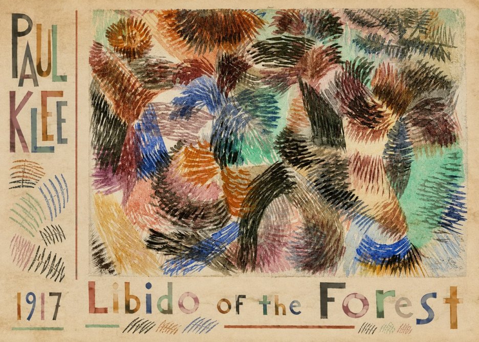 Paul Klee Libido of the Forest No5 - Affiche