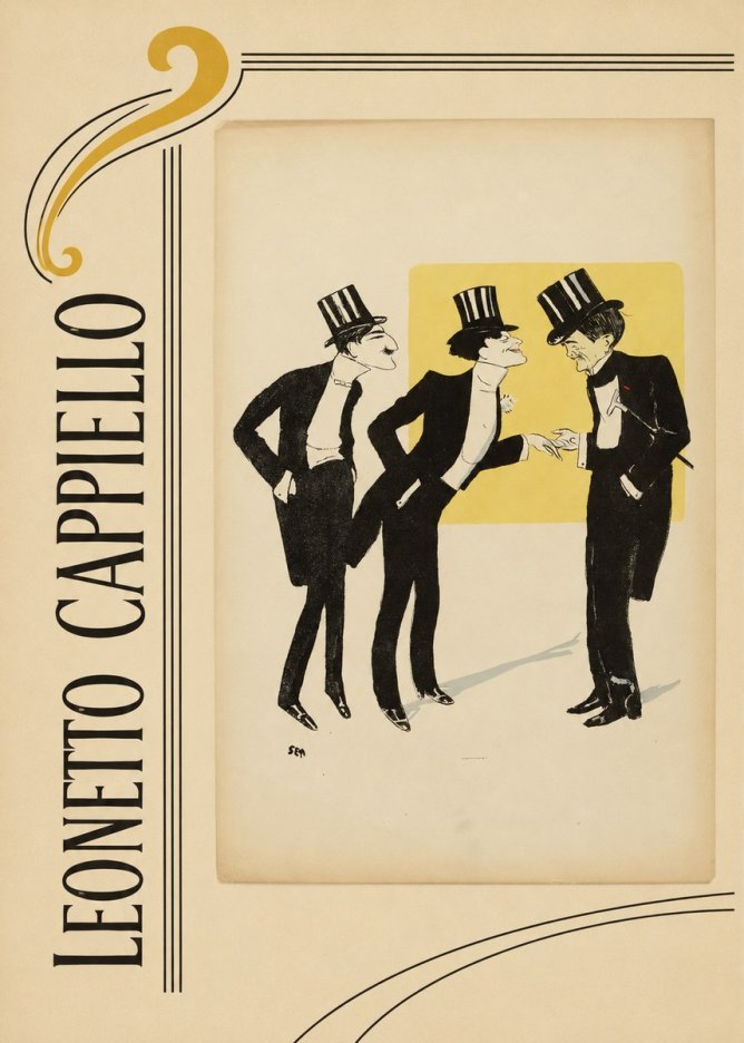 Leonetto Cappiello Leonetto Cappiello IV No2 - Affiche
