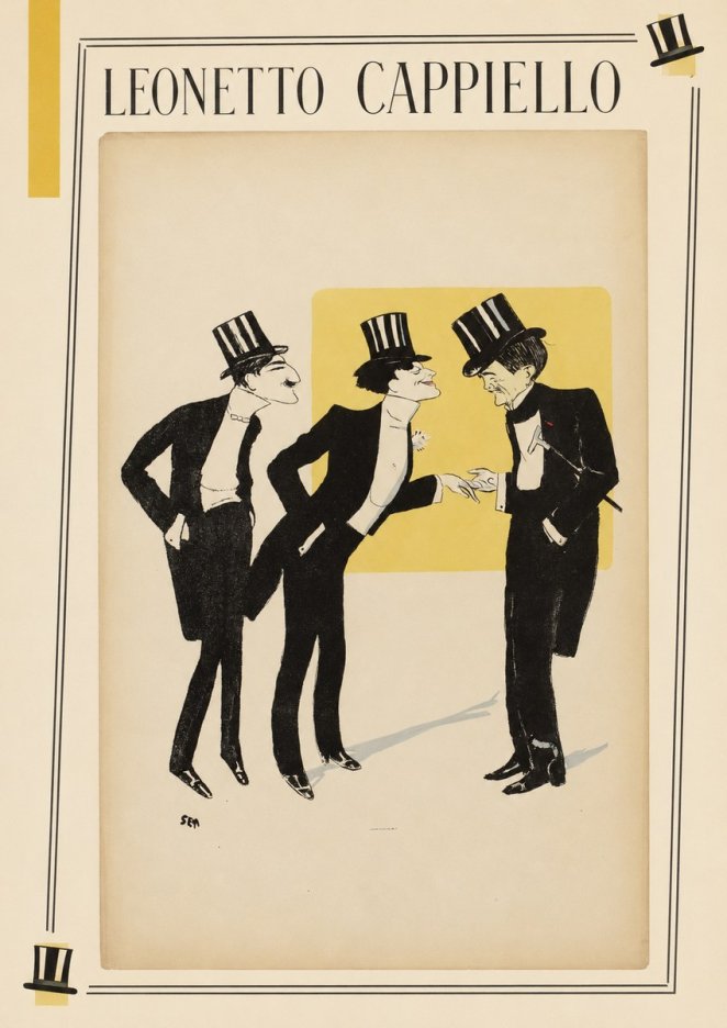 Leonetto Cappiello Leonetto Cappiello IV No6 - Affiche