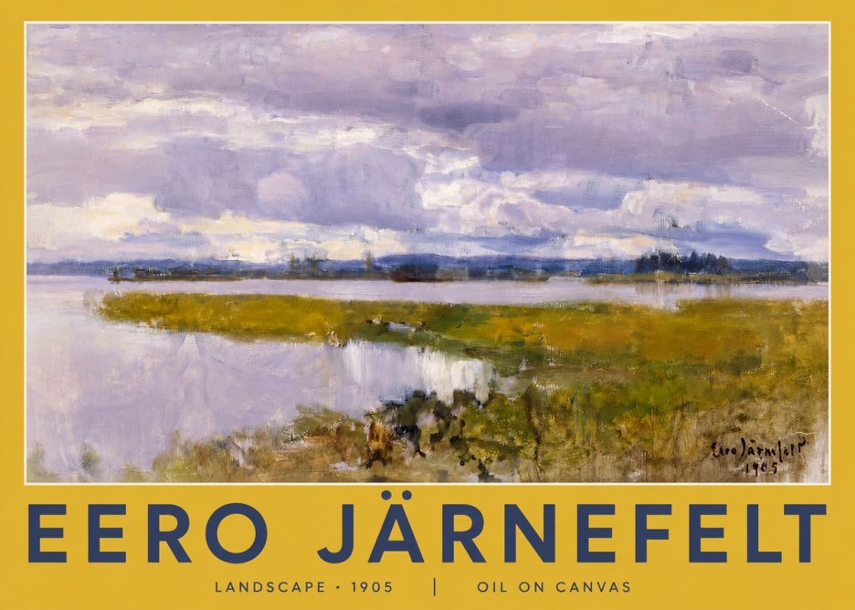 Eero Järnefelt Landscape No3 - Affiche