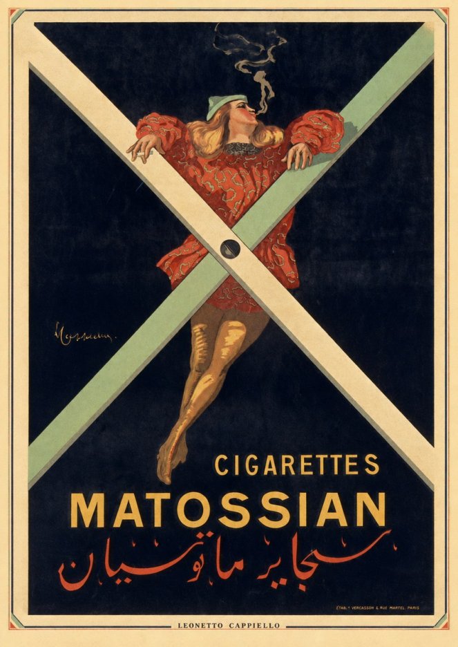 Leonetto Cappiello Cigarettes Matossian No2 - Affiche