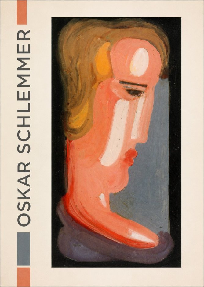 Oskar Schlemmer Profil No1 - Affiche