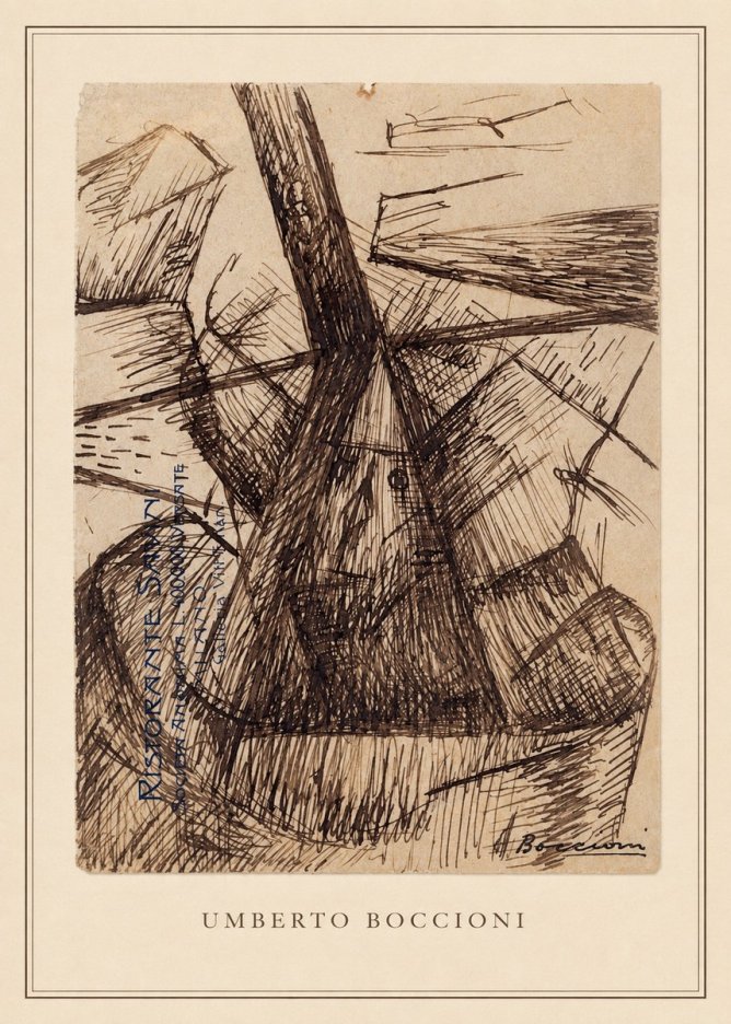 Umberto Boccioni Umberto Boccioni II No3 - Affiche
