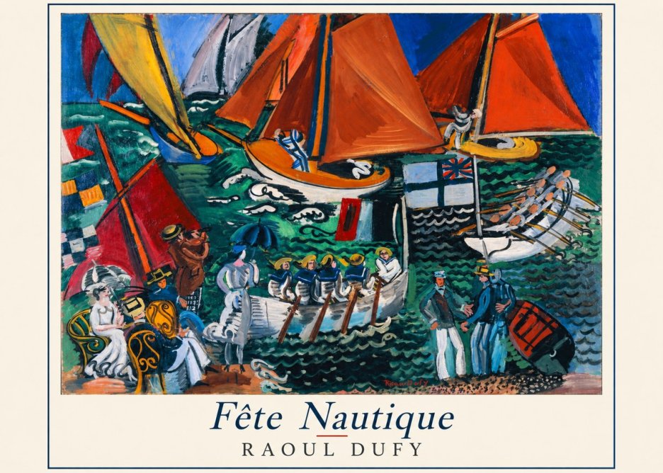 Raoul Dufy Fête Nautique No4 - Affiche