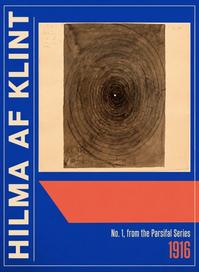 Hilma af Klint No. 1, from the Parsifal Series No2 - Affiche