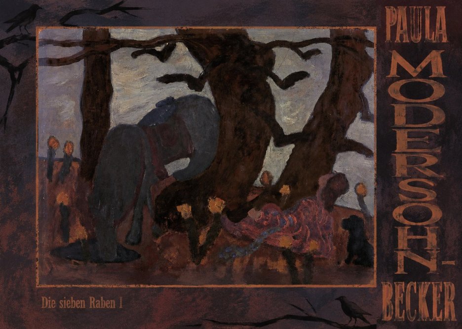 Paula Modersohn-Becker Die Sieben Raben I No4 - Affiche
