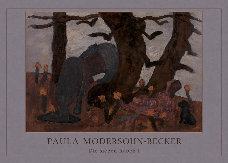 Paula Modersohn-Becker Die Sieben Raben I No5 - Affiche