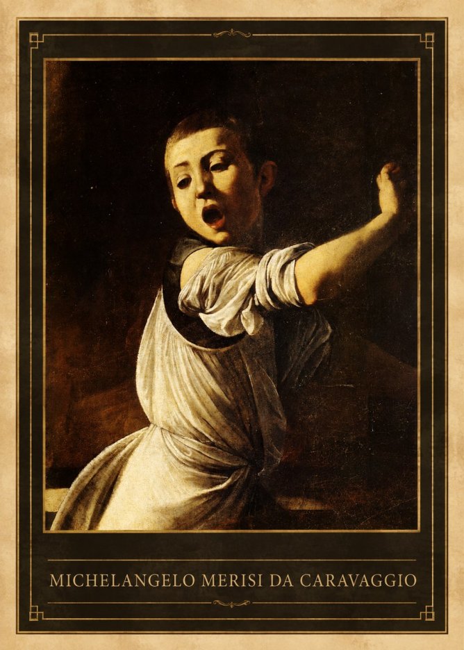 Michelangelo Merisi da Caravaggio The Musicians II No1 - Affiche