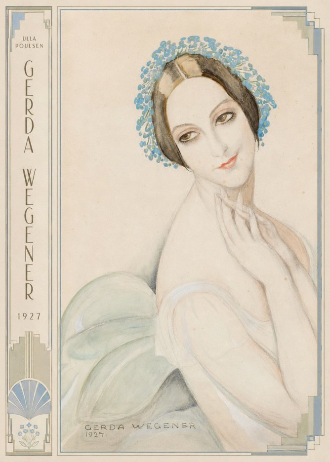 Gerda Wegener Ulla Poulsen No4 - Affiche