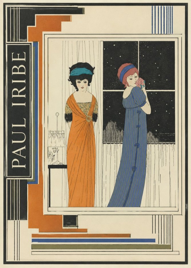 Paul Iribe Evening Elegance No2 - Affiche