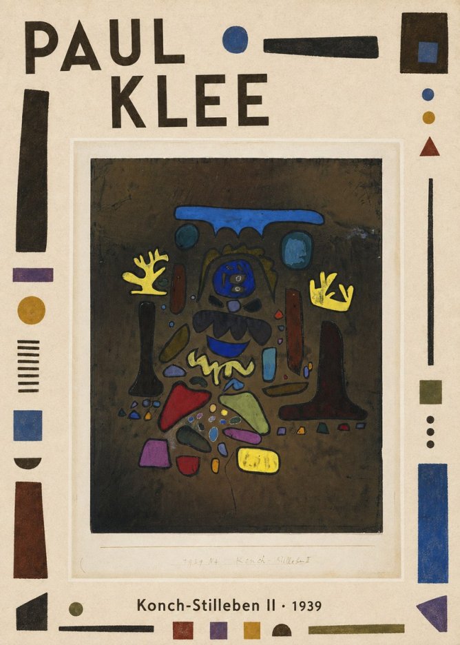 Paul Klee Konch-stilleben Ii No2 - Affiche