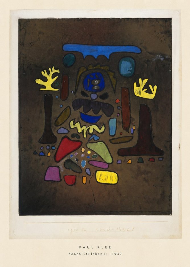 Paul Klee Konch-stilleben Ii No4 - Affiche