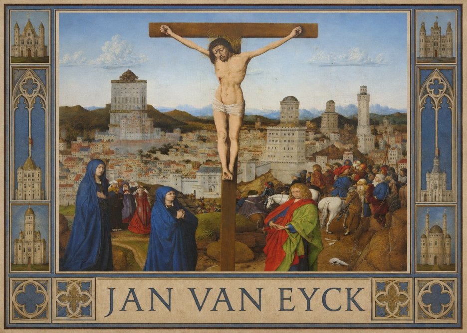 Jan van Eyck The Crucifixion No2 - Affiche