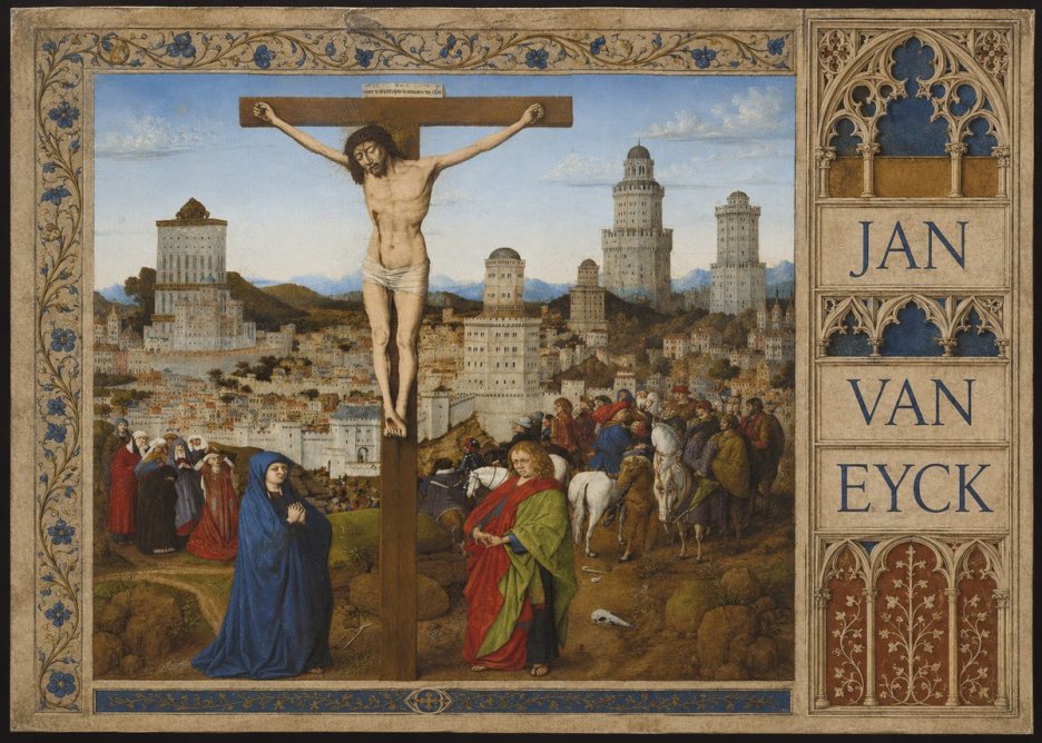Jan van Eyck The Crucifixion No3 - Affiche