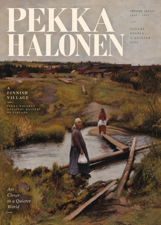 Pekka Halonen A Finnish Village No3 - Affiche