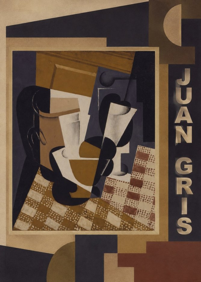 Juan Gris Still Life III No2 - Affiche