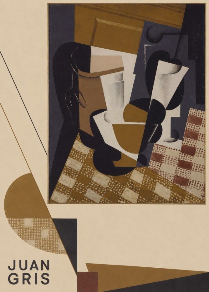 Juan Gris Still Life III No6 - Affiche
