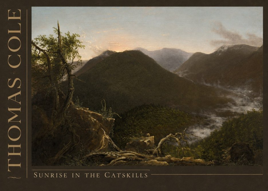 Thomas Cole Sunrise in the Catskills II No3 - Affiche